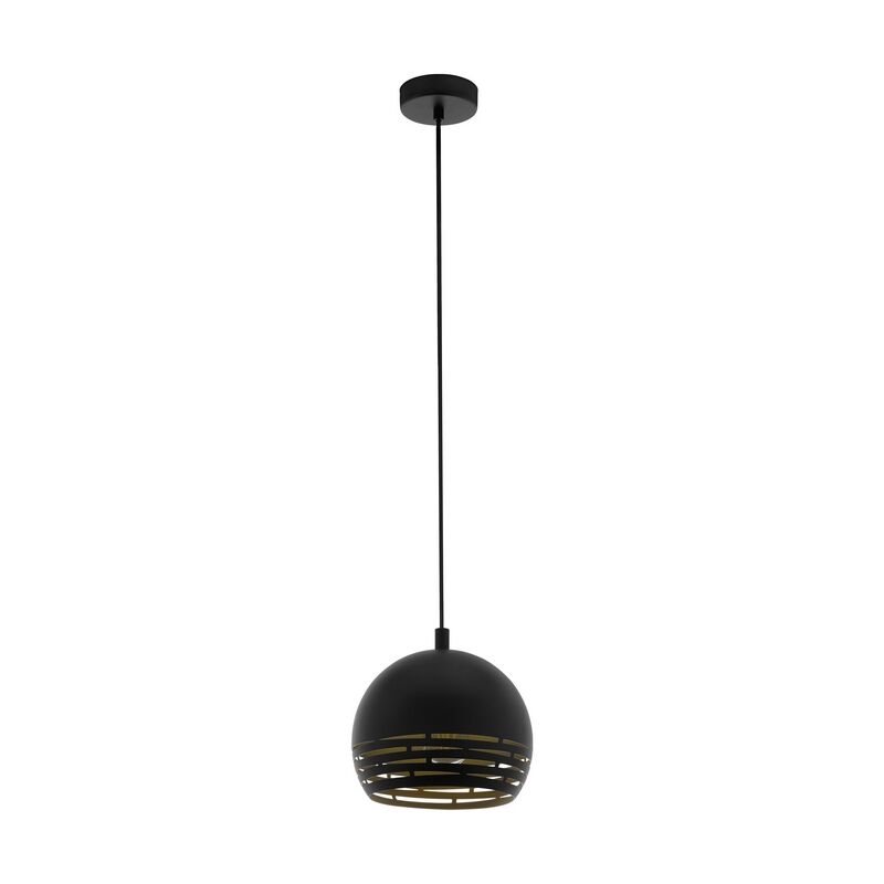Golden modern pendant light metal, Macey