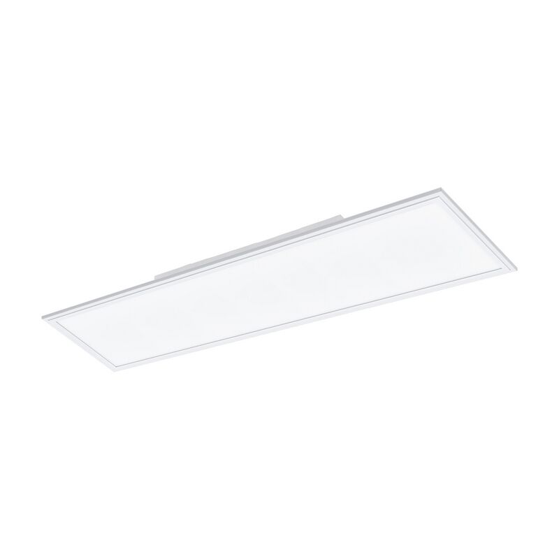 White modern flush ceiling light aluminium, Cathy, 30W, adjustable light colour LED