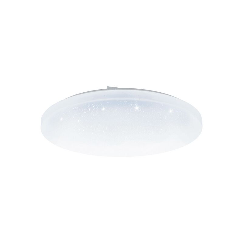 White flush ceiling light steel, Eloise, 24W, adjustable light colour LED