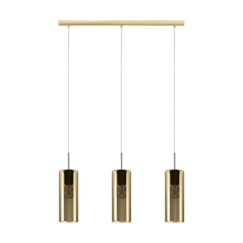 Golden design pendant light glass, Tino
