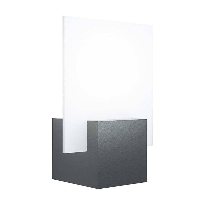Black modern outdoor light aluminium, Lilith, 6W, 3000K LED, IP44