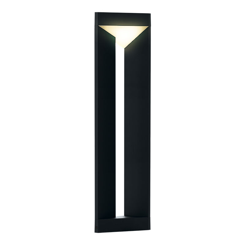 Black modern outdoor light aluminium, Lyke, 10W, 3000K LED, IP54