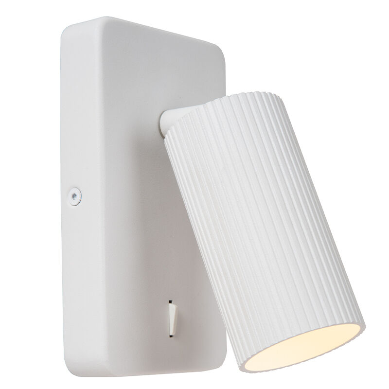White wall spotlight modern, Clubs, with switch