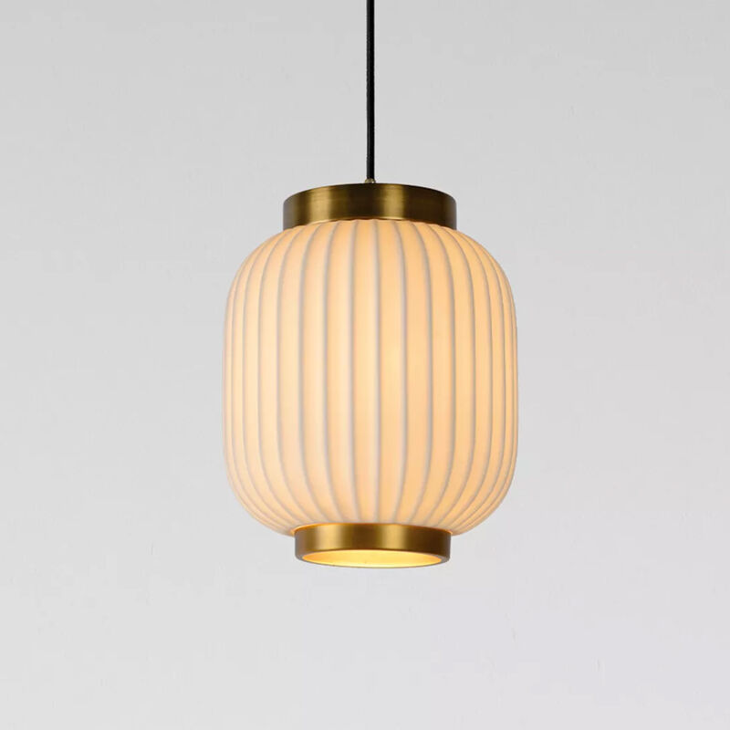 White pendant light retro, Gosse