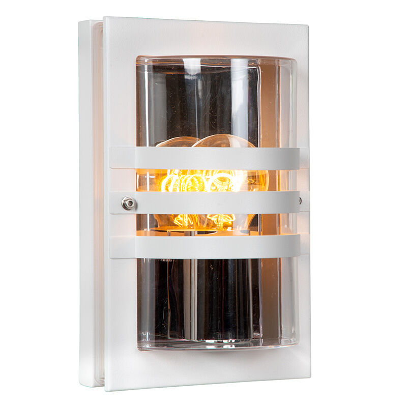 White outdoor light modern, Privas, IP44