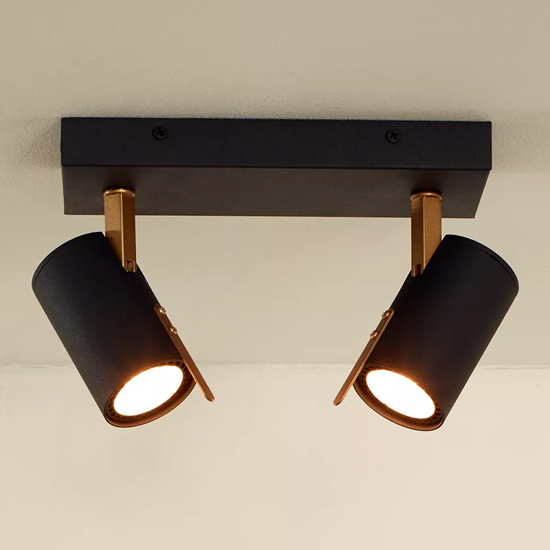 Golden ceiling spotlight modern, Grony