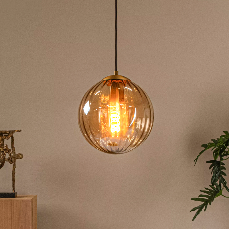 Amber pendant light retro, Monsaraz