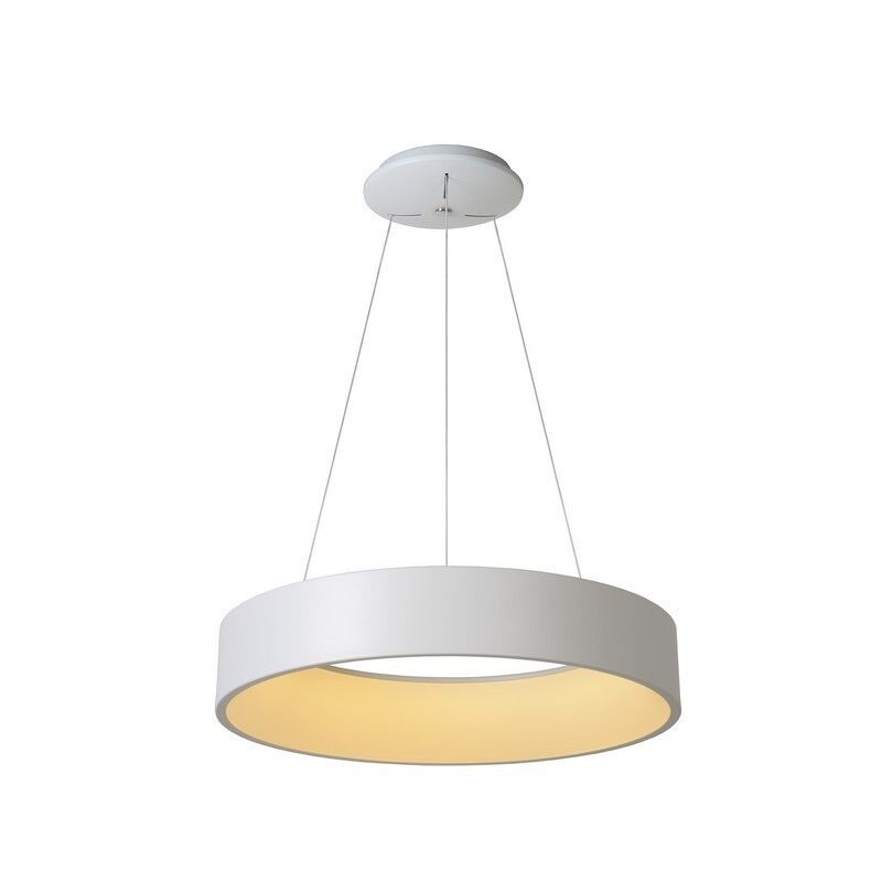 White pendant light modern, Talowe, 39W, 3000K LED