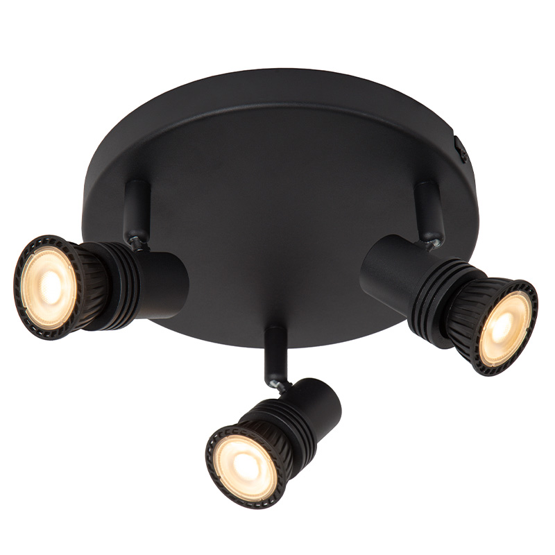 Black ceiling spotlight modern, Kianti
