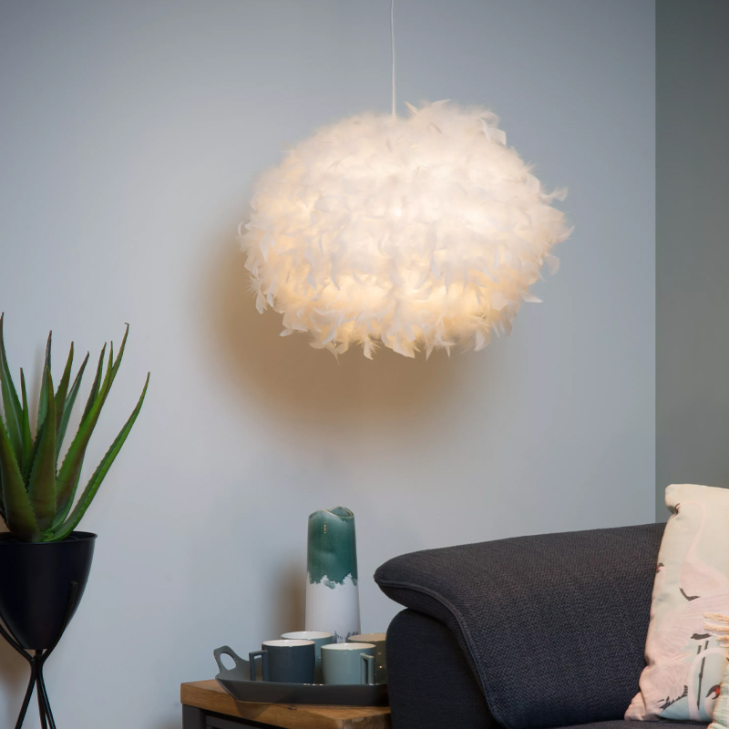 White pendant light modern, Goosy