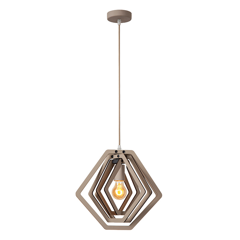Taupe children's pendant light modern, Mauro