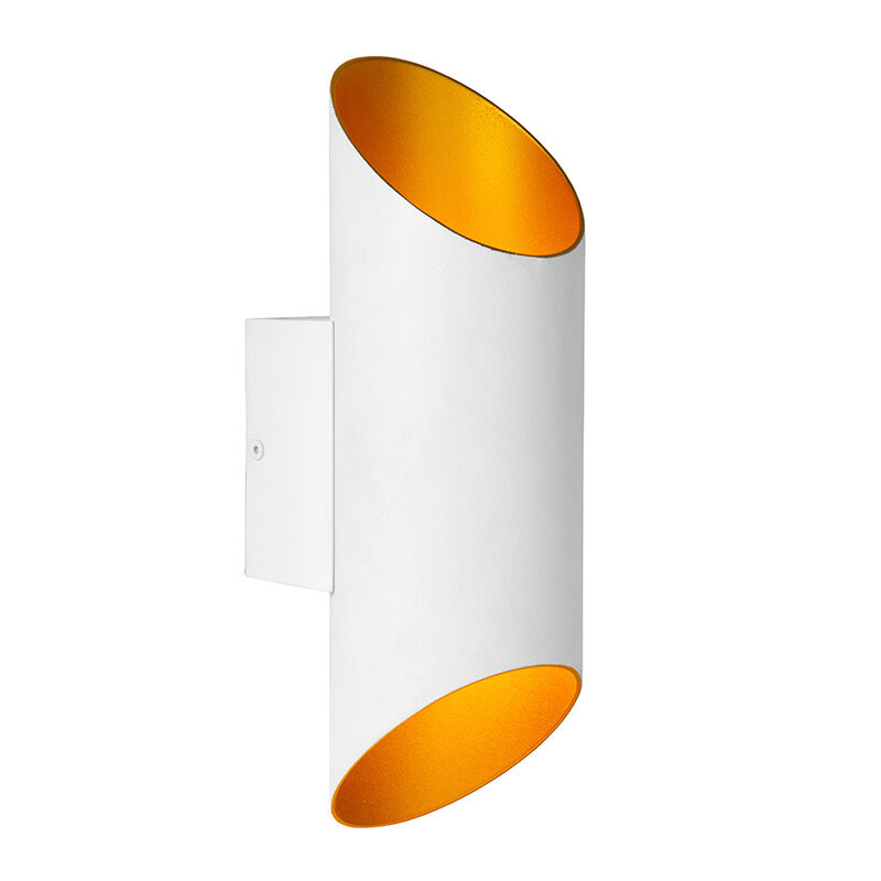 Golden wall light modern, Quirijn