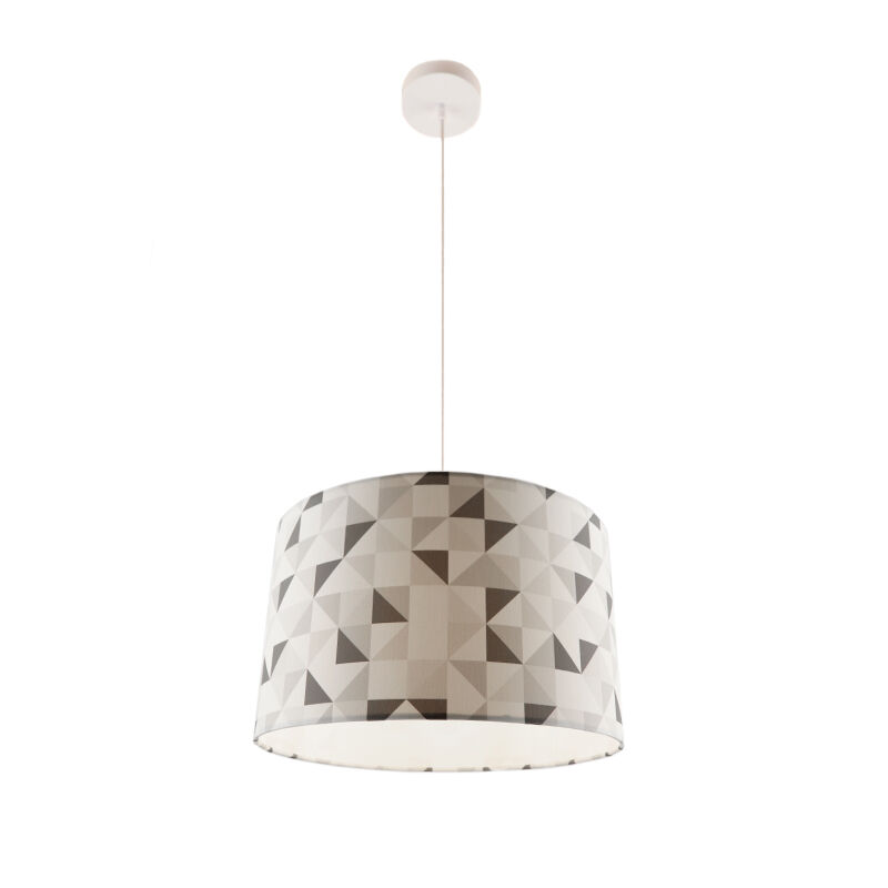 Modern kids pendant light grey, Diamonds