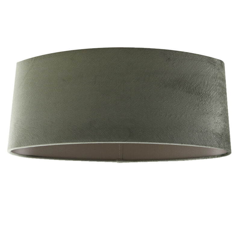 50 cm oval velvet lamp shade green, Rody