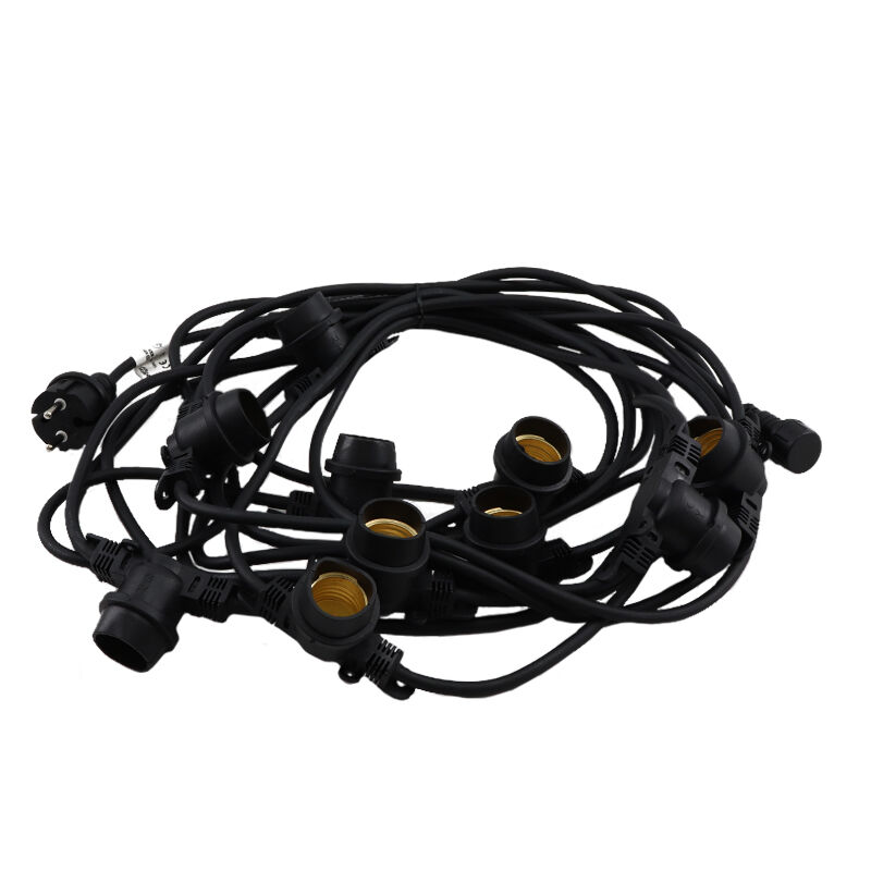 String light, 10 meter, 10 lamp holders
