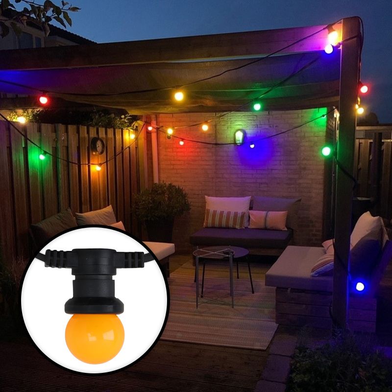 40m string light with 80 coloured bulbs