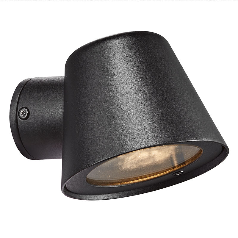 Black outdoor light modern, Aleria, IP44