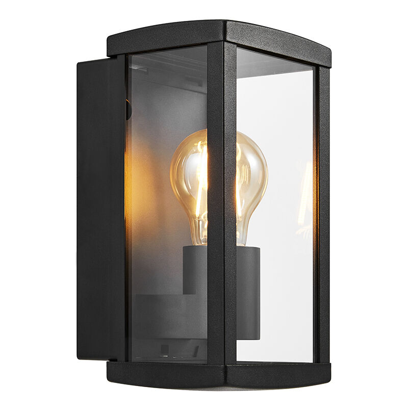 Black outdoor light modern, Luchy, IP44