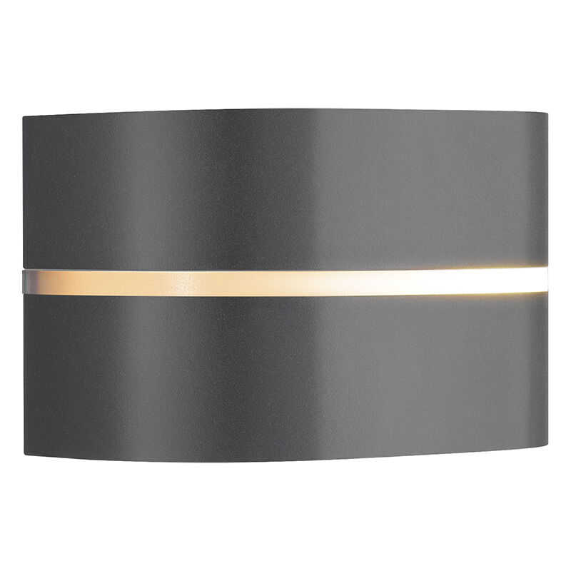 Anthracite outdoor light aluminium, Sibelis, IP44