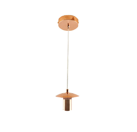 Metal pendant light without shade bronze, Minne