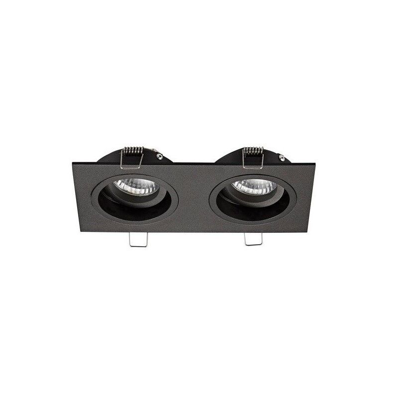 Modern recessed light black, Bredal