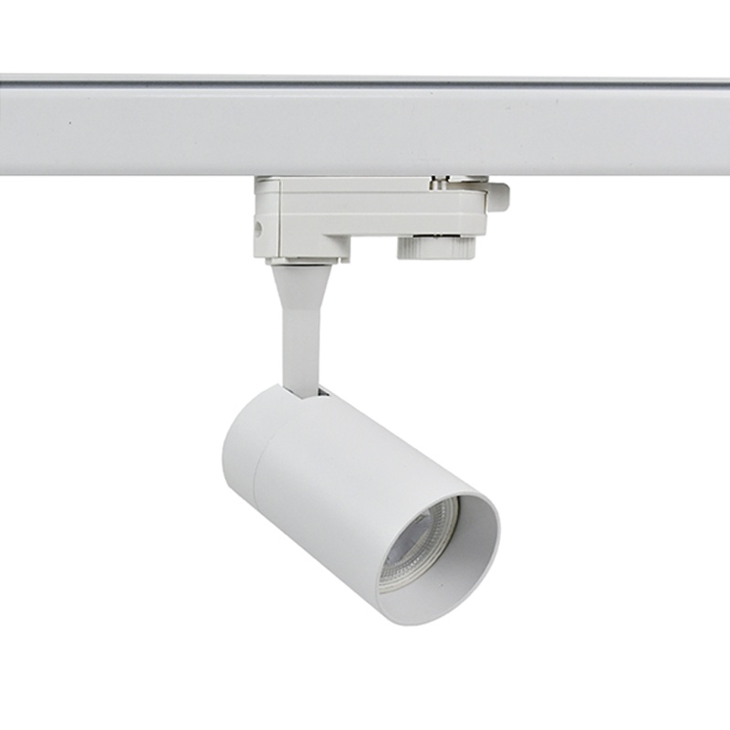 White 3-phase track spotlight Ylva, Pro
