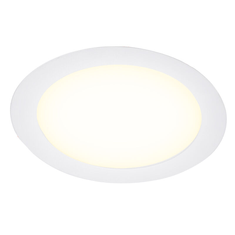 White downlight aluminium, Umbriel, 18W, 4000K LED, IP44