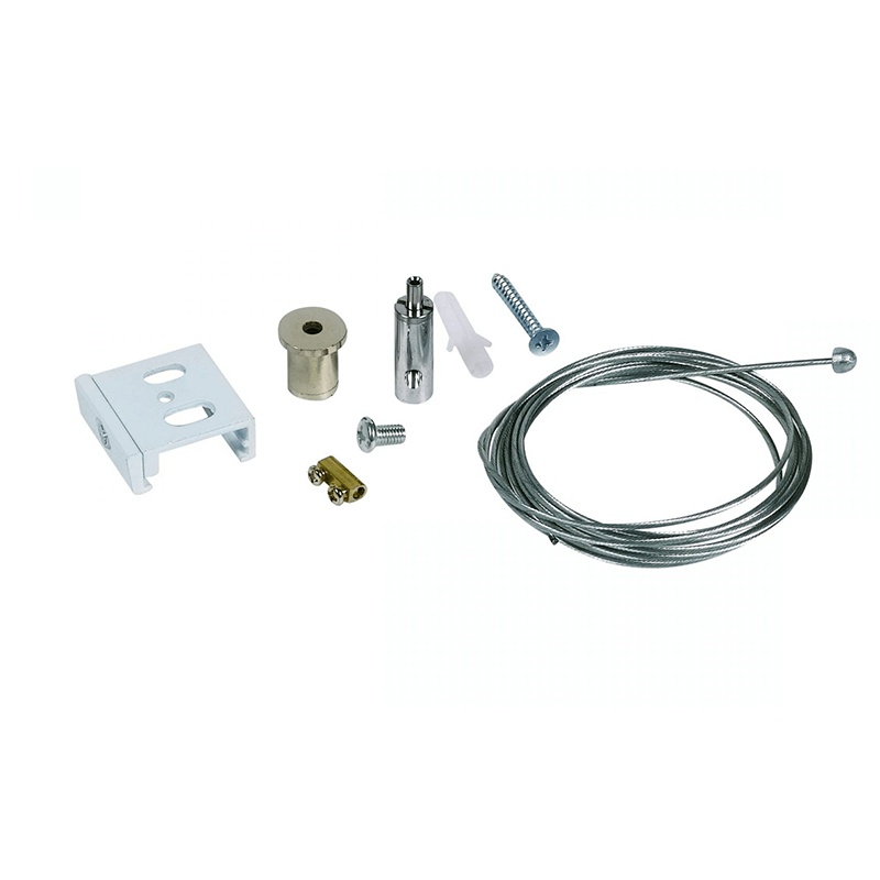 Pendant set for 3-phase track lighting, 3 meters, white, Pro