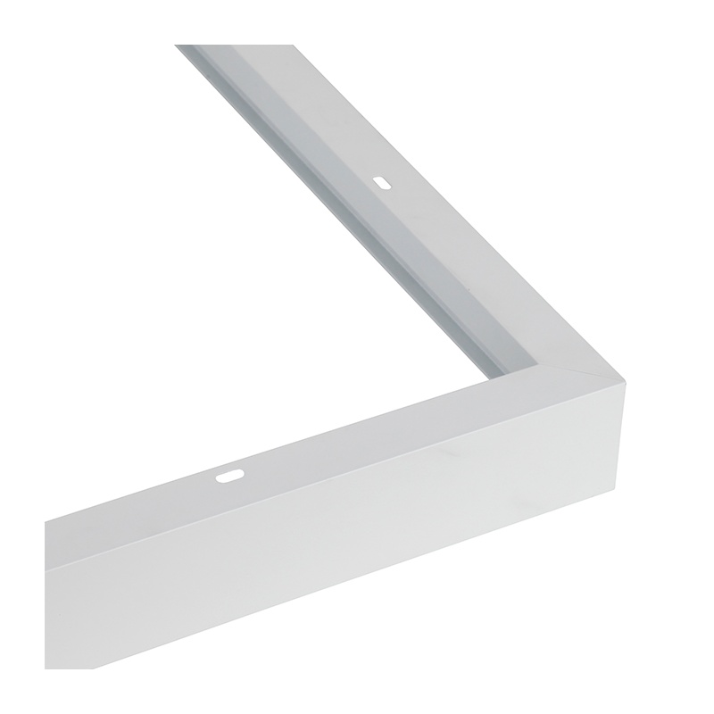 White surface-mounted click frame 30x120