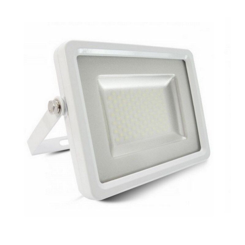 White floodlight aluminium, Dunco, 20W, 6400K LED, IP65
