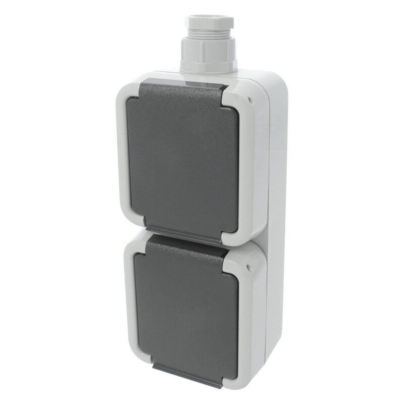 Peha Splash-proof Socket Double earthed cable gland M20
