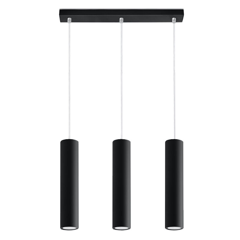 Aluminium pendant light black, Harley