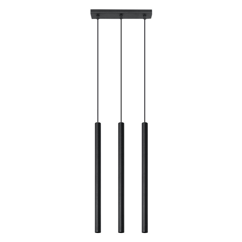 Aluminium pendant light black, Hillary