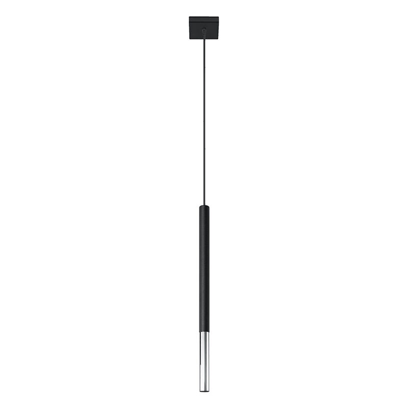 Aluminium pendant light chrome, Ilonca