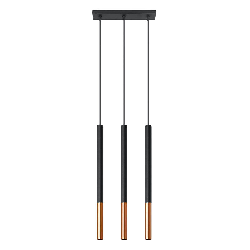 Aluminium pendant light copper, Ilonca