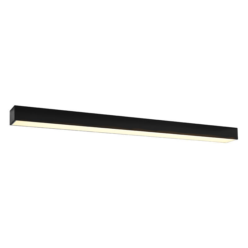 Aluminium ceiling light black, Mascha, 31W, 3000K LED