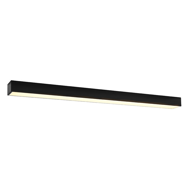 Aluminium ceiling light black, Mascha, 38W, 3000K LED
