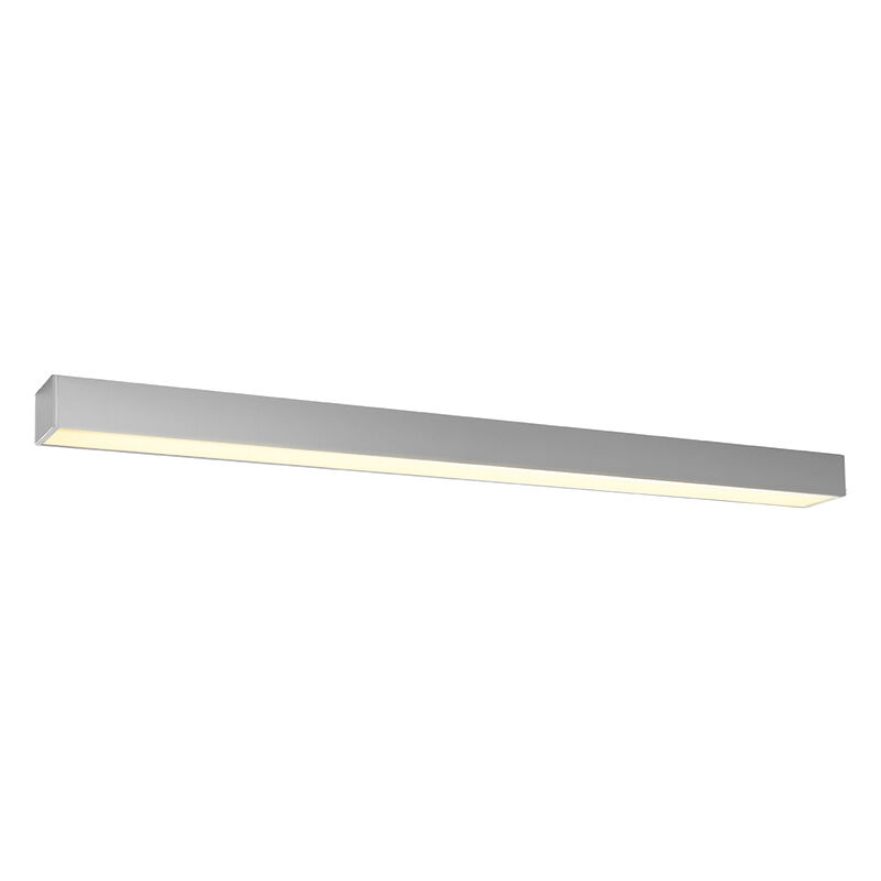 Aluminium ceiling light grey, Mascha, 38W, 3000K LED