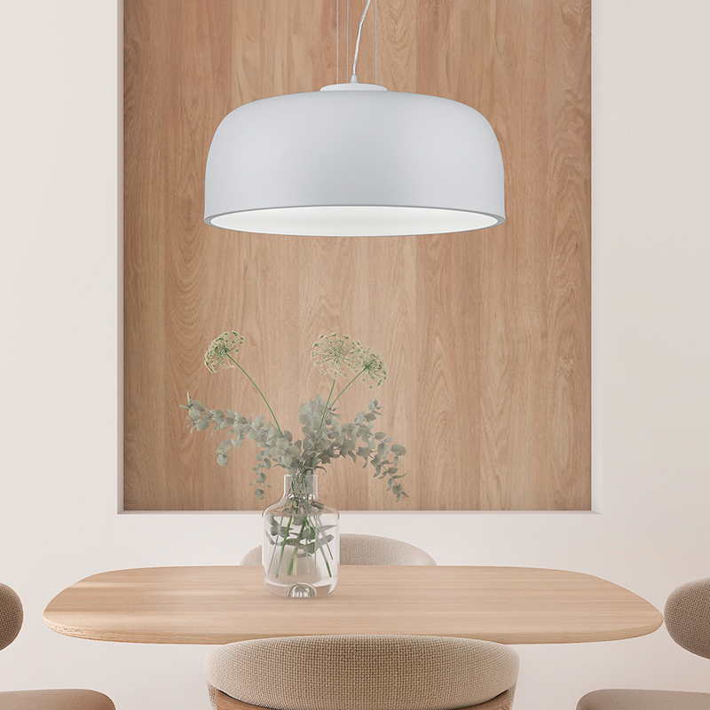 White pendant light modern, Alnon