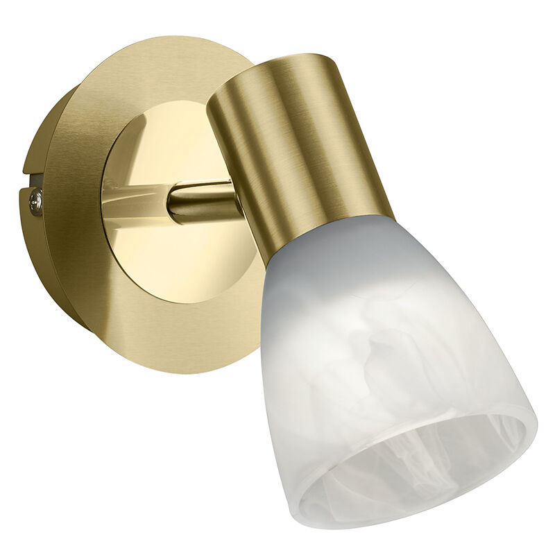 Brass ceiling spotlight modern, Gustav