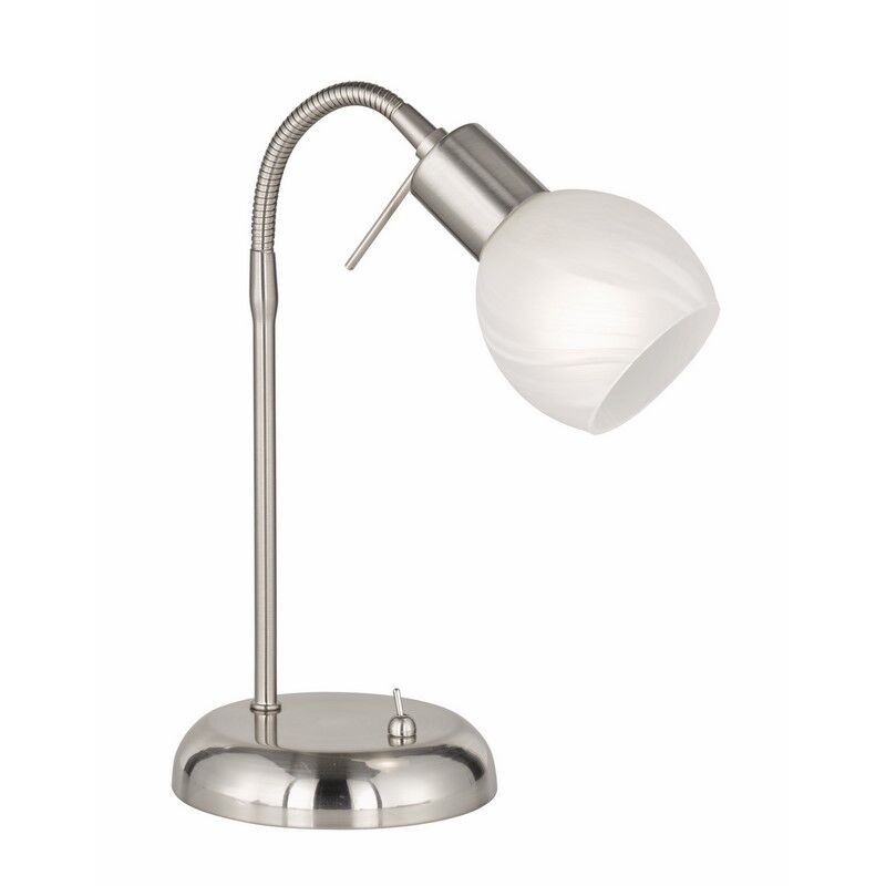 Nickel mini recessed downlight modern, Benita, with switch