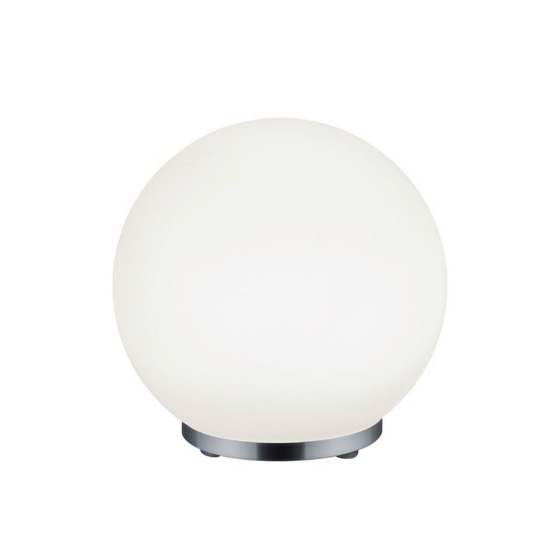 Chrome table lamp modern, Berkant, 5,5W, 3000K LED, with remote control