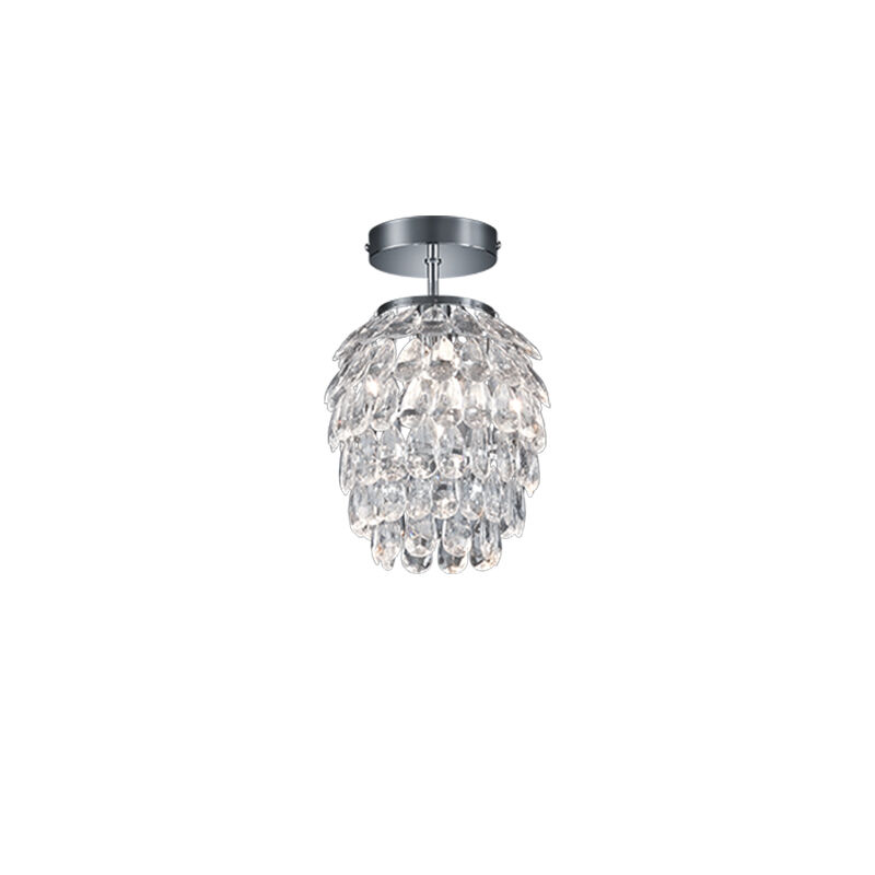 Chrome ceiling light retro, Ilse