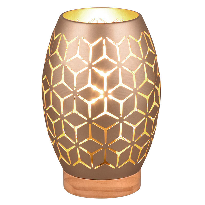 Taupe table lamp modern, Delana