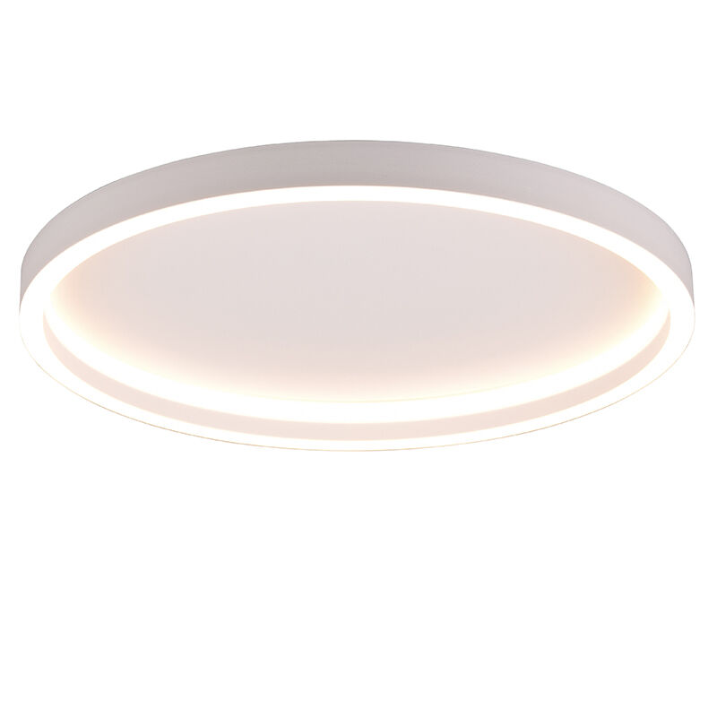 White flush ceiling light design, Gilbert, 20W, 3000K LED