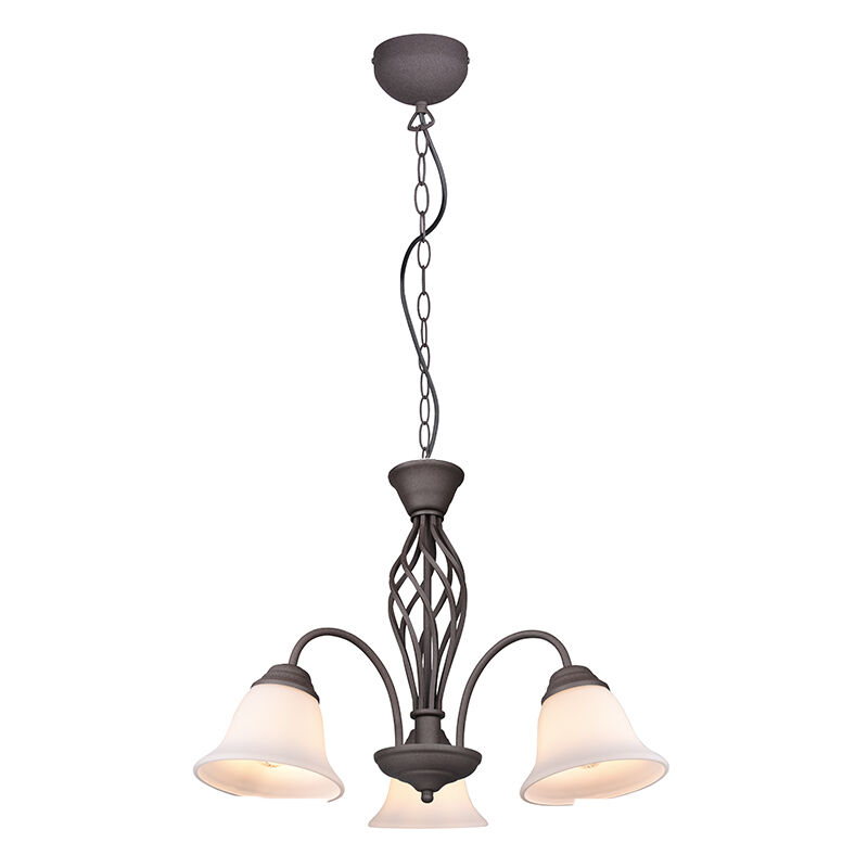 Rust Coloured chandelier classic, Detroit