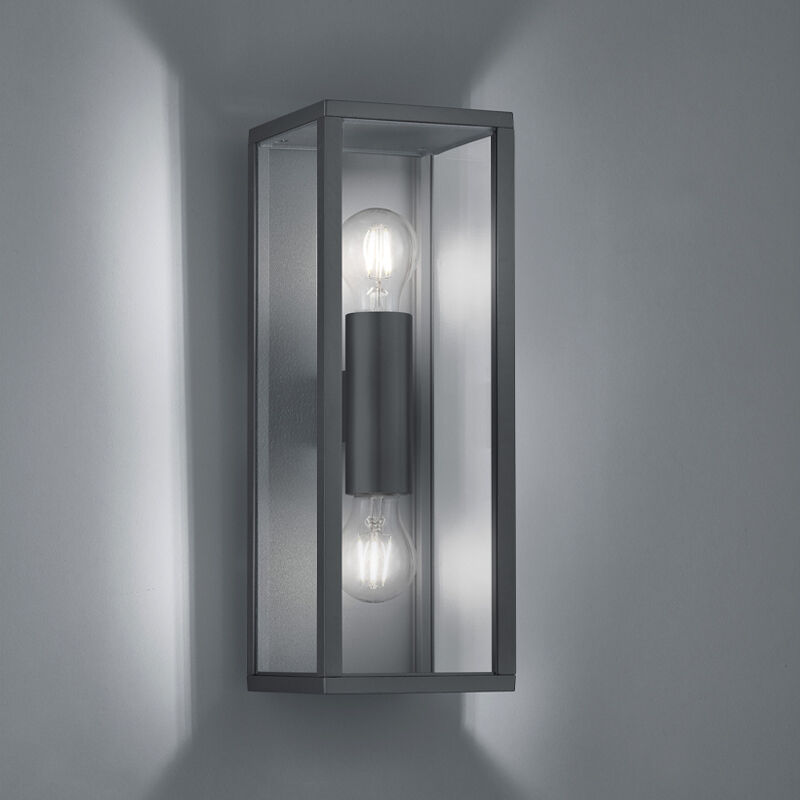Anthracite outdoor light industrial, Sanna, IP44