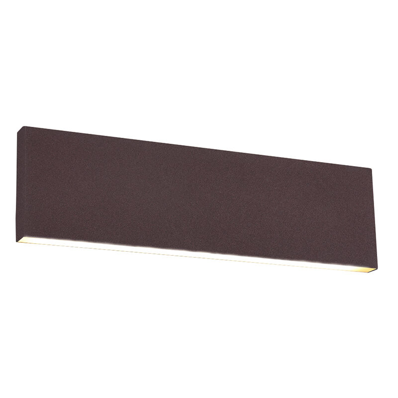 Rust Coloured up down wall light modern, Coscon, 6W, 3000K LED