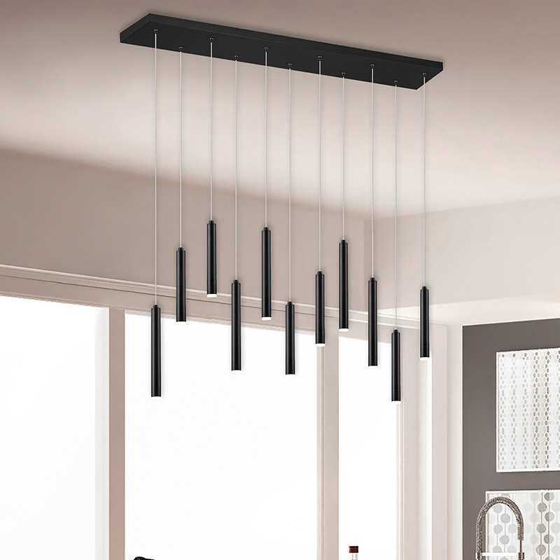 Black pendant light modern, Jessamy, 2,5W, 3000K LED