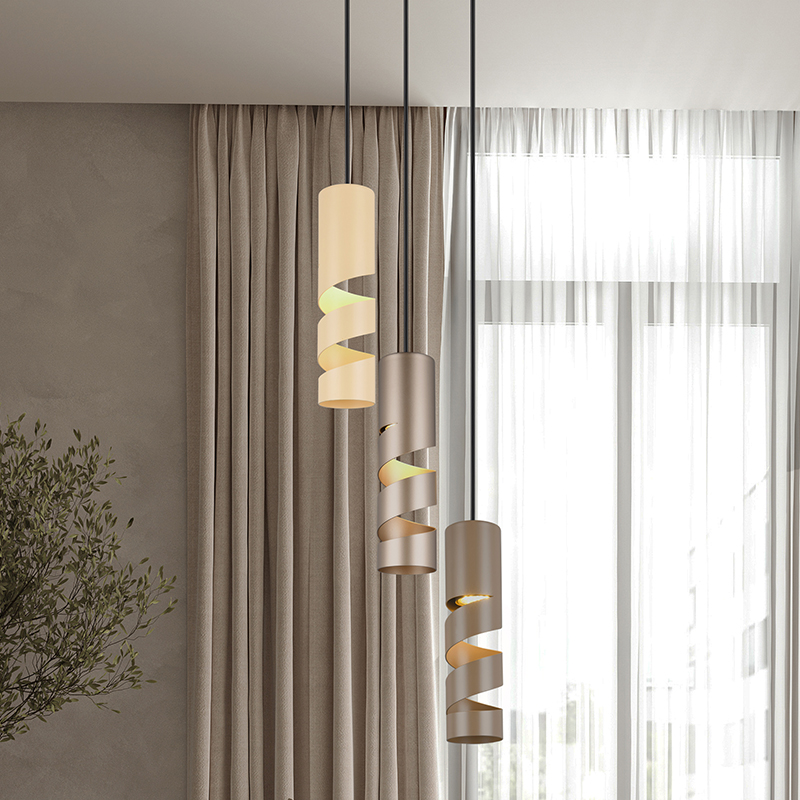 Multicoloured pendant light design, Marouan